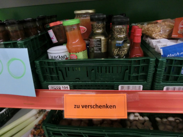 tafelladen zu verschenken